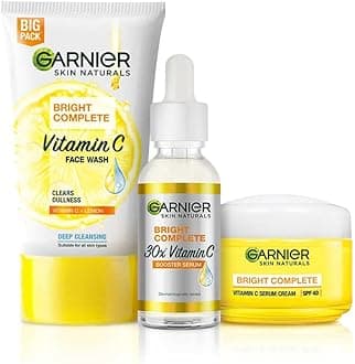 Vitamin C Regime Pack (Bright Complete Facewash 150g, Serum 30ml, SPF40 Cream 45g)