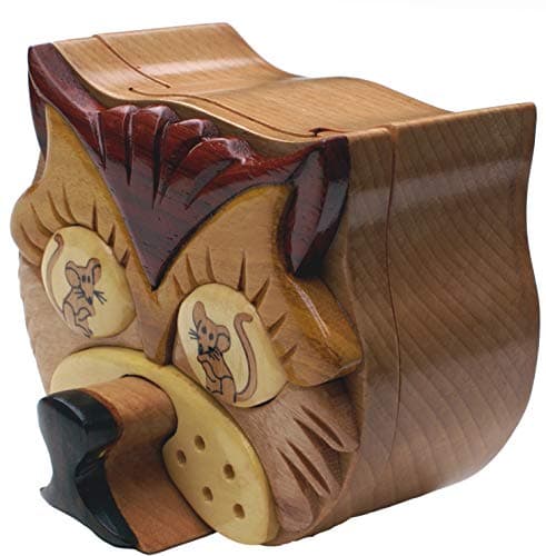 Cat and Mouse Puzzle Box