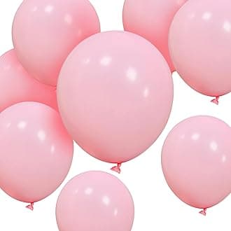 Pastel Pink Balloons - 50 PCS 12 Inch Round Latex Party Balloons for Birthday, Wedding, Anniversary & Baby Showers