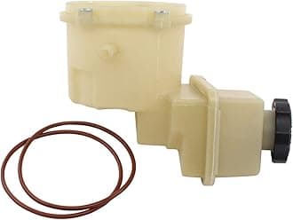 MOTOKU Power Steering Pump Fluid Reservoir with Cap Seals for Chrysler 300 3.6 5.7 Dodge Challenger 3.6 5.7 2011-14, Charger 3.6 5.7 2011-2020