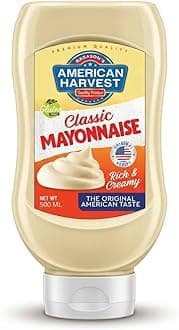 American Harvest Classic Mayonnaise, Down Squeezy Bottle 500ml