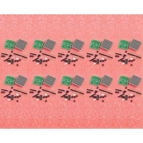wonderfullshop10pcs MAX7219 Dot Matrix Module Control Display Module DIY kit Cascade