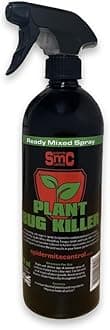 Plant Bug Killer 750ml by SMC Spidermite Control | Ready to Use | Organic Garden Pest Killer | Natural Garden Bug Spray | Child & Pet Friendly