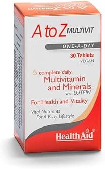 A to Z Multivitamins and Minerals, 30 Vegetarian Tablets