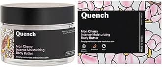 QUENCH BOTANICS Quench Intense Moisturizing Body Butter with Squalane & Shea Butter (Floral Scent),Korean Body Cream for Bouncy Soft Skin,Rich Shea Butter Formula,Whipped Texture,Made in Korea (100ml)