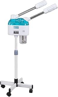 - 2 in 1 Hot & Cold Hair And Face Spa Steamer Machine (White)