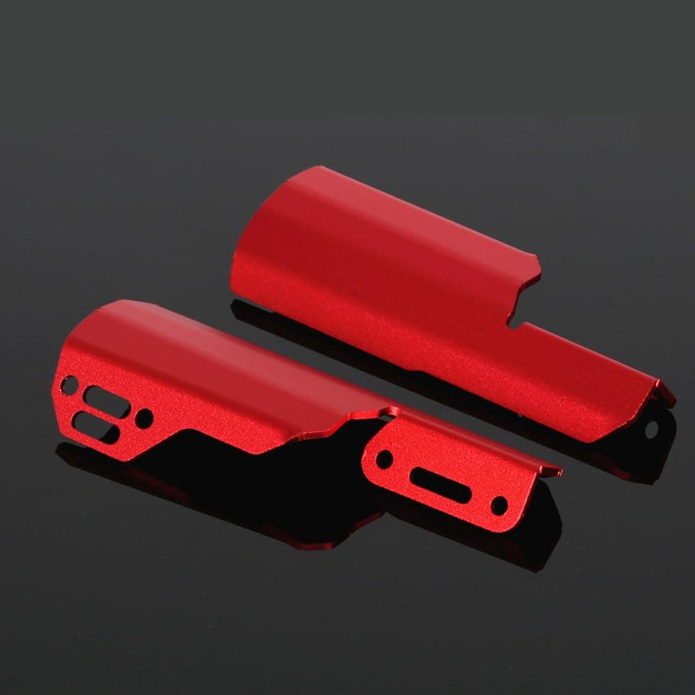 GOODELY Front Fork Cover Shock Absorber Protector Guard Compatible with Monkey 125 2018-2024 (Red)