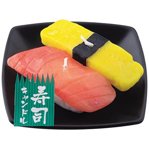 A sushi candle set