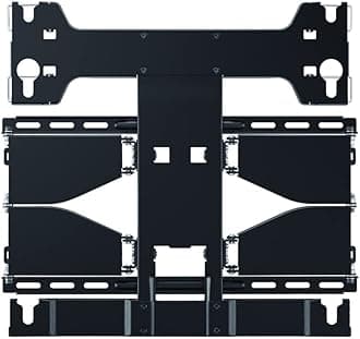 Samsung Full Motion Slim TV Wall Mount, Fits 56”- 75” TVs, Minimizes TV-to-Wall Gap, Adjustable Left and Right, Tilt and Swivel, VESA 400x300-400x400, Black (WMN-B16FB/ZA, 2022 Model)