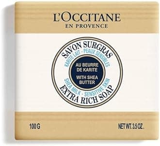 L'Occitane Shea Soap, Milk, 3.5 oz (100 g), Soap, For Women, Men, Baby