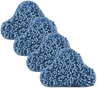 Hovico3pcs H2O Steam Mop X5 Pads Washable Reusable Microfiber Cleaning Steamer Replacement Pads for H20 Steam Mop Cleaner