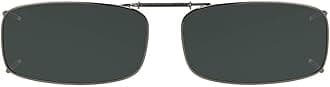 Solar Shield 54R8 Full Frame Polarised Grey Lens Clip on Sunglasses