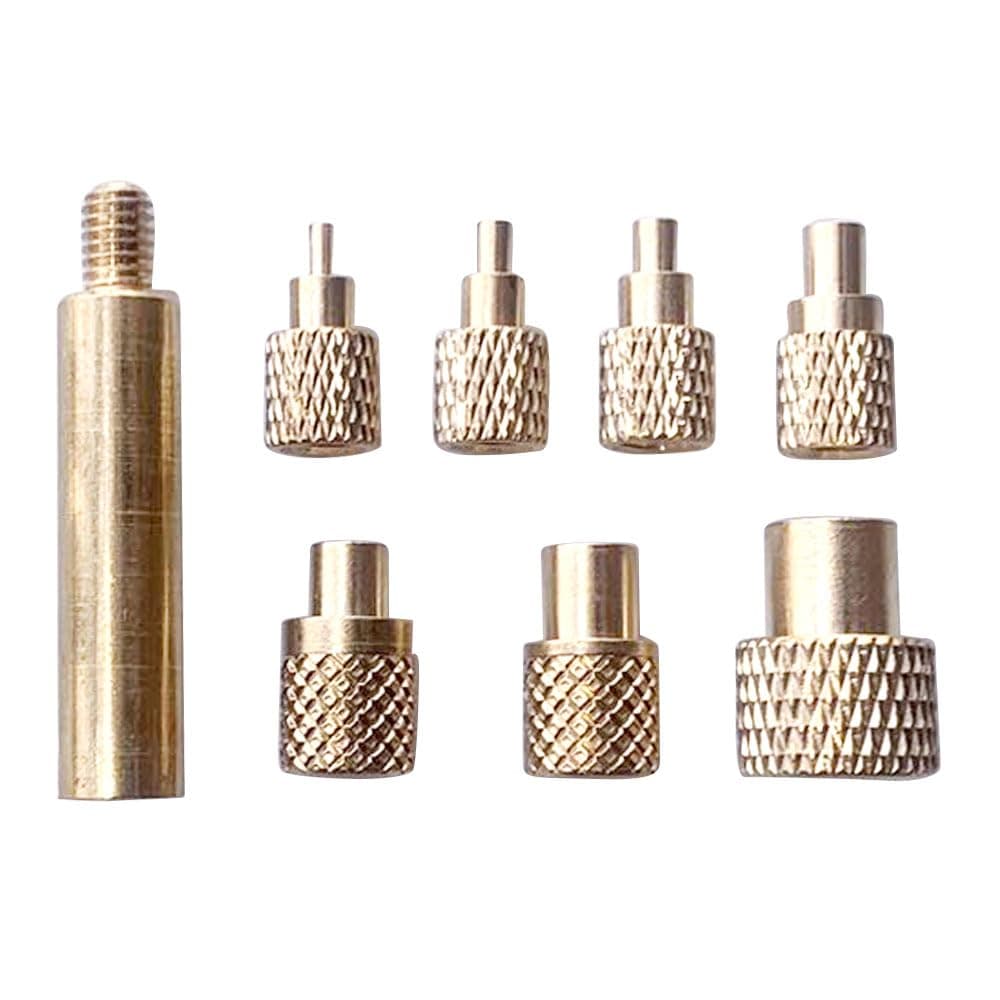 Heat-Set Insert Tips for M2, M2.5, M3, M4, and M5 M6 M8 Inserts.Applied for Connecting 3D Printed Parts. (2-8)