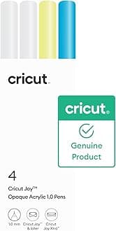 Cricut® Acrylic Gel Pens Set, 1.0 mm (4 ct) - For use with Maker, Explore, & Venture Machines