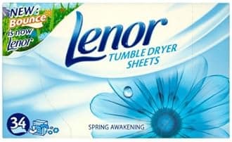 Tumble Dryer Sheets Spring Awakening 34 per pack Case of 6