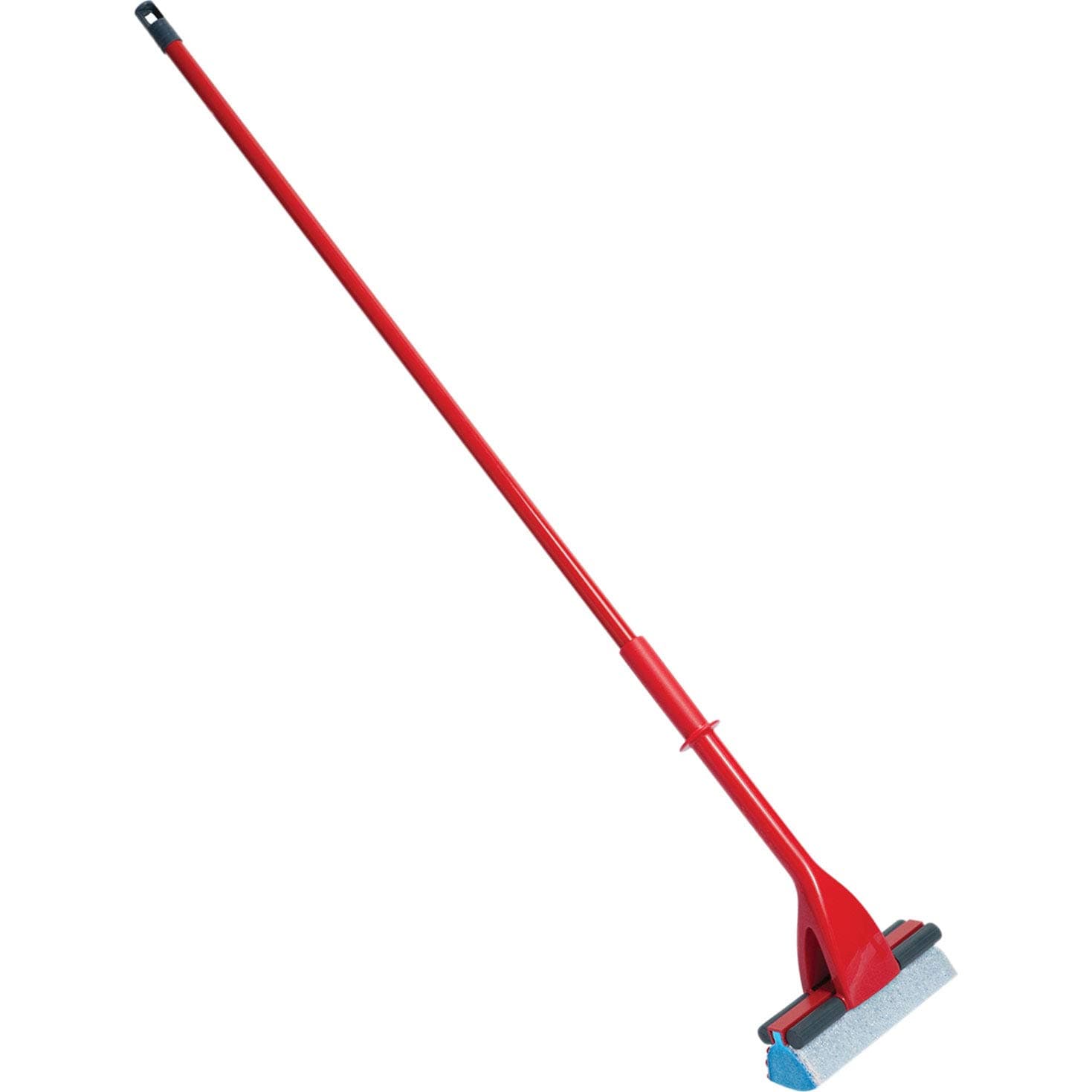 Magic Mop, Angled Head, Absorbent Sponge, Non-Scratch Scourer, Push/Pull Wringing System, Tear-Resistant Foam 35 x 5 x 136 Cm