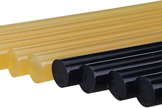 Pdr Glue Sticks , Gliston Hot Glue Sticks Paintless Dent Repair Tool for Car Repair Dent Remover Tool Set - 5 Packs Black & 5 Pack Yellow