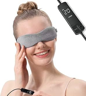 Heated Eye Mask (Gray)