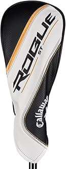 Callaway New Golf Rogue ST White/Black/Gold Fairway Wood Headcover