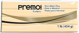 Sculpey Premo Art Clay, Ecru