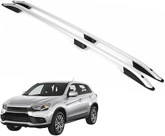 Roof Side Rails Rack for Mitsubishi Outlander Sport ASX 2011-2025 | All Weather Roof Rack Aluminum Side Rails for Rooftop, Luggage Carrier, Kayak, Canoe, Ski, Snowboard | Silver