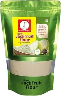 JACKFRUIT FLOUR FROM KERALA 475 G | ZERO BITTERNESS | NEUTRAL TASTE || JACKFRUIT GROWN AND HARVESTED IN KERALA TROPICAL CLIMATE | FROM EDEN______FOOD 475 GM