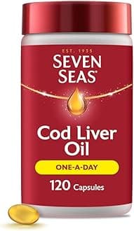 Pure Cod Liver Oil 120 capsules
