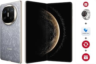 Mate X6 Foldable Smartphone + GT4 Titanium + 6-Months Huawei Care+, 12+512, Ultra Slim & Durable, Ultra Chroma Camera, Kunlun Glass 2nd Gen, HUAWEI X-True Display, Live-Multitask, Nebula Gray