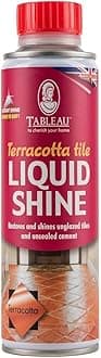 Tableau Terracotta Tile Liquid Shine, Terracotta Coloured Liquid Polish, Restores Colour And Shine To Unglazed Terracotta Tiles, 250ml