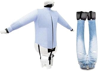 AEOLUS Iron Dryer SA04 INOX Automatically Dries Irons Shirts Polo-Shirts Blouses Sweatshirts Pants Freshens up Clothes Ironing Vertical Drying Professional Upright Ironing 2 Programs 5 Years Warranty