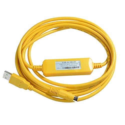 USB-DVP,USB-ACAB230 Programming Cable for Delta DVP Series PLC,Support WIN7