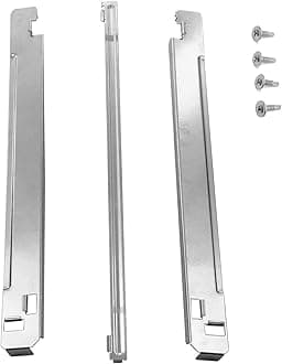 Mekar 29 Inch Laundry Stacking Kit Chrome Steel for KSTK1 Suitable for LG 29-inch Washer and Dryer (29 Inch)