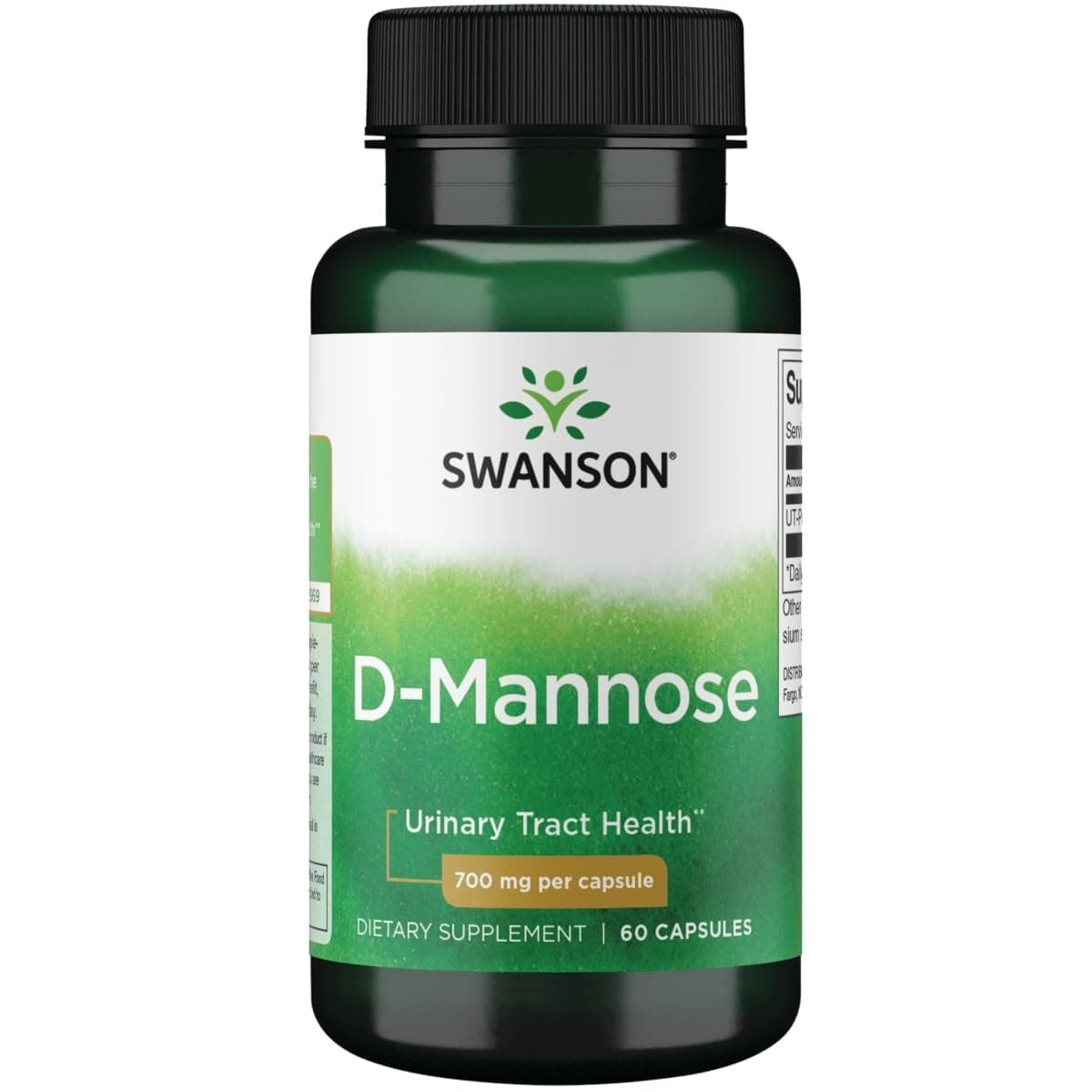 D-Mannose 700 Milligrams 60 Capsules
