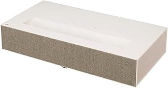 HU915QE Ultra Short Throw 4K UHD (3840 x 2160) 3Ch Laser Smart Home Theater CineBeam Projector with Up to 3700 ANSI Lumens, and webOS 6.0 Video, Netflix and Apple TV+