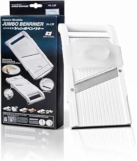 Benriner Mandoline Super Slicer 13 x 6.5" White 120W