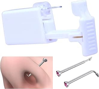 1PC Disposable Nose Piercing Gun Safe Nose Piercing Kit Piercing Self Piercing Nose tool for Home Use