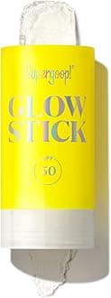 Supergoop! Glow Stick, .7 oz - SPF 50 PA++++ Dry Oil Sunscreen Stick for Face & Body - Brightens & Hydrates for a Healthy Glow - Mess-Free, Travel-Friendly SPF