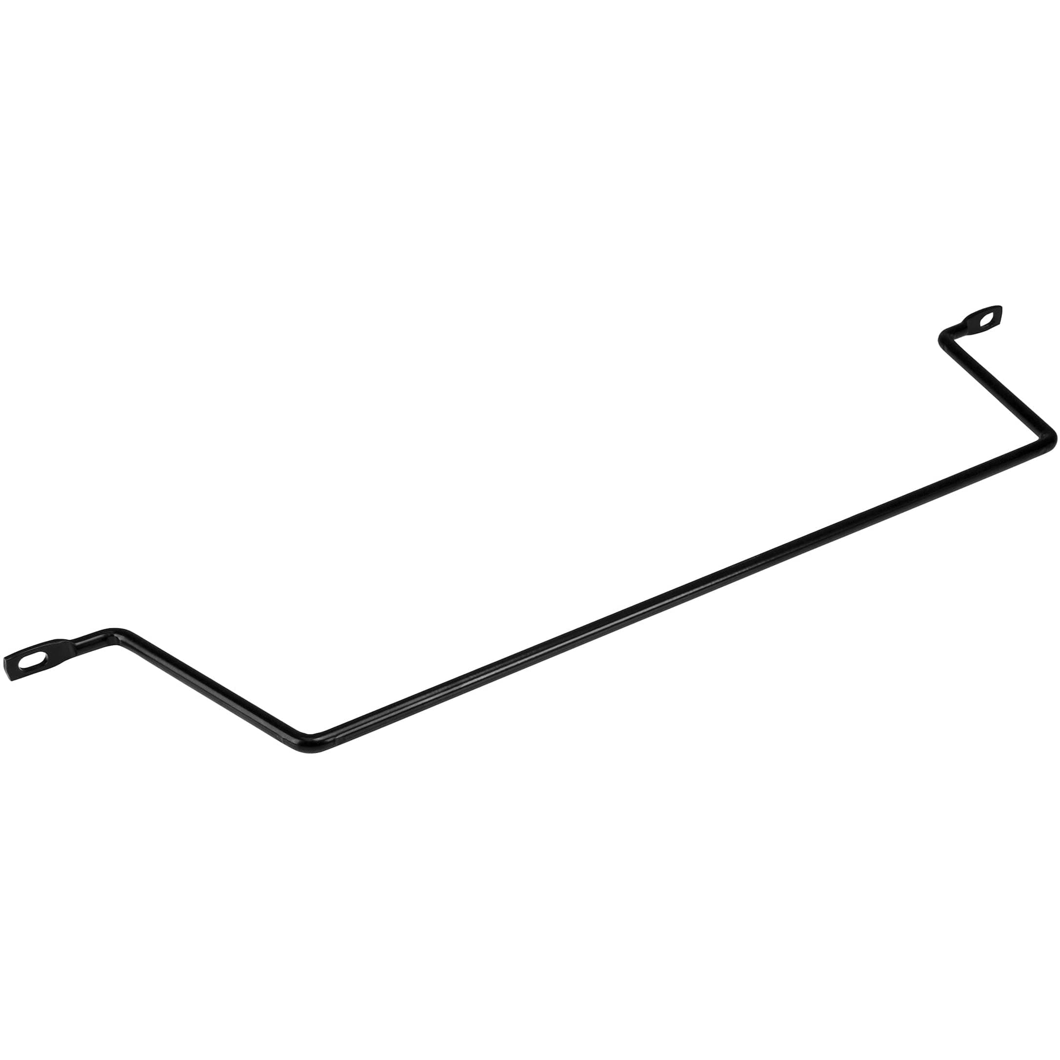 com Horizontal Lacing Bar (10 Pack) w/ 4 inch Offset at 75 Degrees- Server Rack Cable Management - 19" Network Rack-Mount Cord Organizer Bars (CMLB104)