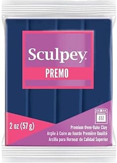 Polyform Sculpting Clay, Navy, 2oz