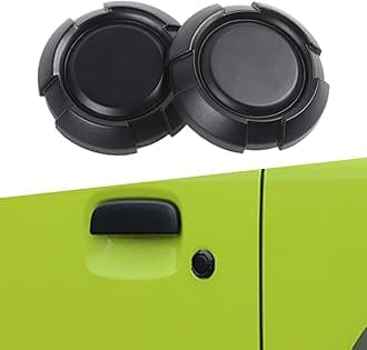 2PCS Keyhole Covers Security Door Lock Key Hole Protection Trim for Suzuki Jimny 2019 2020 2021 2022 2023 2024 2025 Exterior Accessories