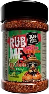 El Jefe Chilli x Lime Seasoning | Mexican Street Flavour | Perfect for Tacos, Nachos & Burritos | Gluten-Free | 210g