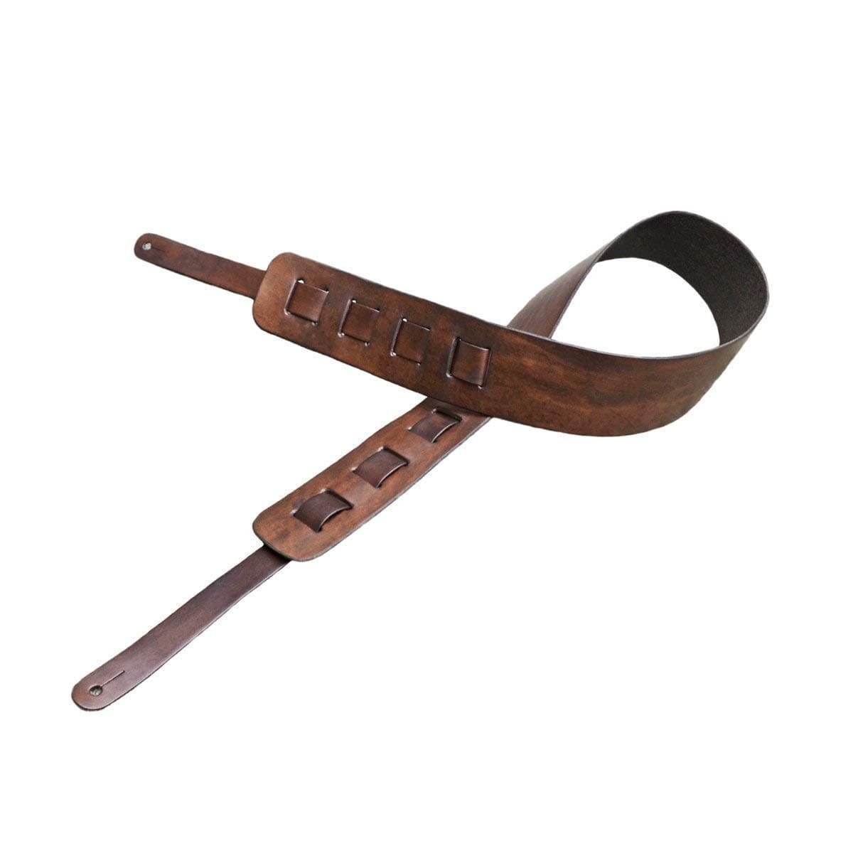 Customizable Leather Adjustable Guitar Strap - Handmade