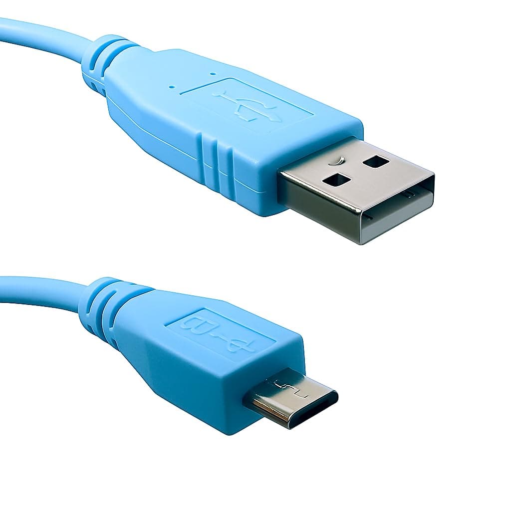 Micro USB Console Cable for Cisco | USB Type A to Micro-B 6 ft (1.8 Meters) | CAB-USB-UB= | USB 2.0