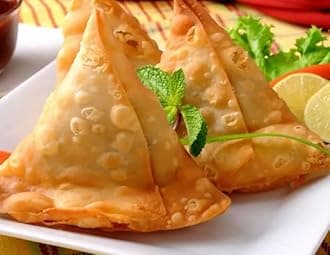 Indian Punjabi Crispy Samosa Vegetarian Half Cooked Samosa 100% Fresh Home Made Snacks x 20 Pcs For Friend & Family For All Occasions Tasty And Twisty Treat Sold By Kidzbuzz