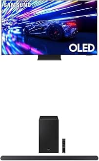 SAMSUNG 55-Inch Class OLED 4K S95D Series HDR Pro Smart TV w/Dolby Atmos, (QN55S95D, 2024 Model) w S700D 3.1ch Soundbar w/Wireless Dolby Atmos Audio, HW-S700D/ZA (Newest Model)