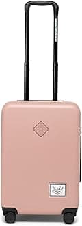Herschel Hardshell Luggage with 360 Spinning Wheels, Retractable Telescopic Handle, Ash Rose, L, Hardshell Luggage with 360 Spinning Wheels, Retractable Telescopic Handle