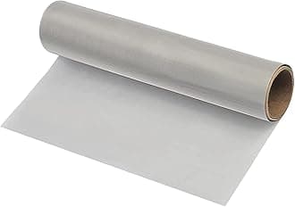 100 Mesh Extra Fine Wire Mesh Roll 30 * 100cm Fine Metal Mesh Sheet 304 Stainless Steel Woven Wire Mesh Bendable Insect Rodent Proof Mesh Dust Filter for Craft Home Kitchen 12x40 Inch