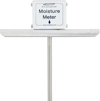 REOTEMP Garden and Compost Moisture Meter, 61 cm Stem, Garden Tool Ideal for Soil, Plant, Farm