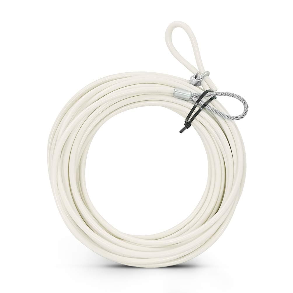 Aoneky 47ft 1/4'' Stainless Steel Replacement Tennis Net Cable