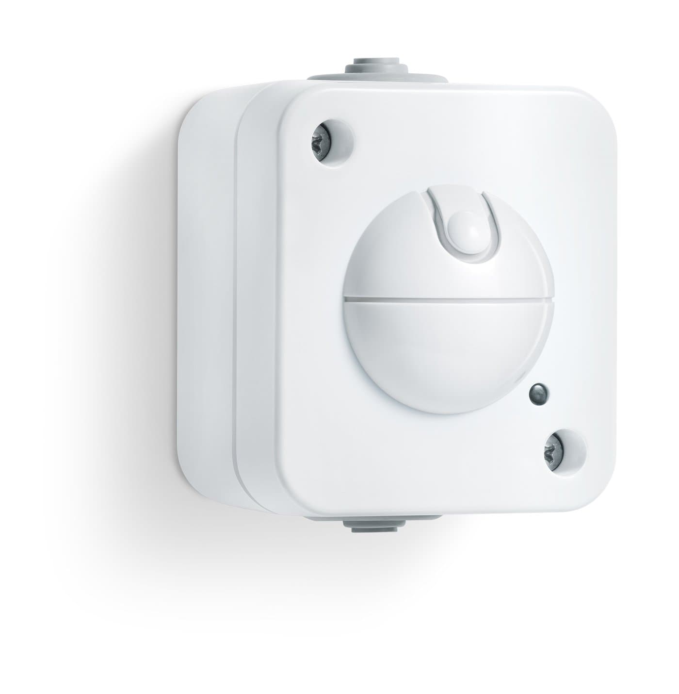 Steinel Sensor-Switch HF 360 AP (Surface-Mounting), 360° Motion Sensor, 8 m Range, Indoor Sensor, incl. Faceplate